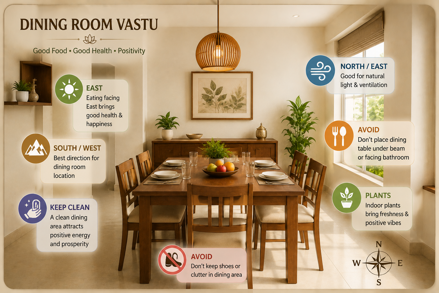 Dining Room Vastu